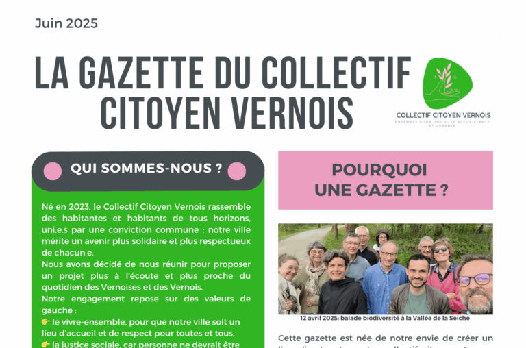 La Gazette du collectif – Juin 2025