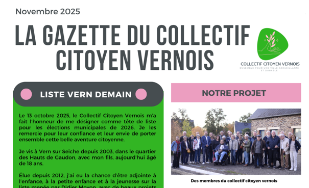 La Gazette du collectif – Novembre 2025