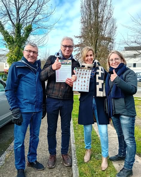 Une équipe sur le terrain qui se mouille pour vous ! 🚪