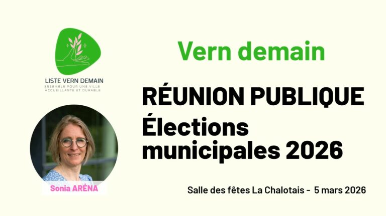Retour sur la réunion publique du 5 mars 2026